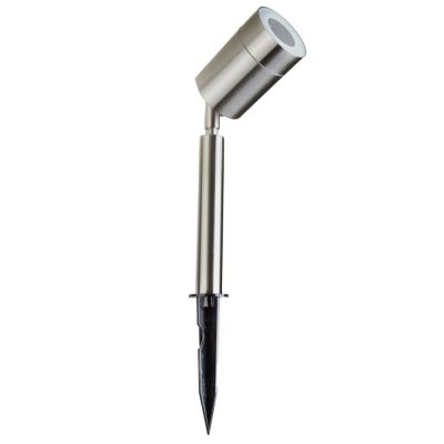 VT-770 GU10 GARDEN SPIKE FITTING,SS BODY -WHITE IP44