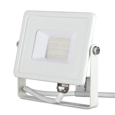 VT-20 20W SMD FLOODLIGHT WITH SAMSUNG CHIP COLORCODE:6400K WHITE BODY WHITE GLASS