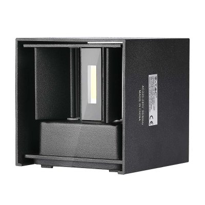 VT-759 5W-WALL LAMP WITH BRIDGELUX CHIP COLORCODE:4000K BLACK SQUARE