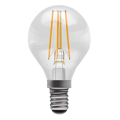 4W LED Filament Clear Round - SES, 4000K