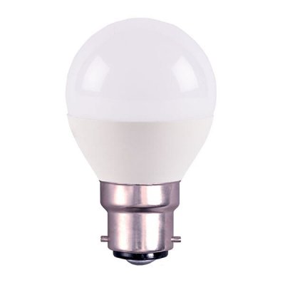 4W LED 45mm Round Ball Opal - BC, 2700K