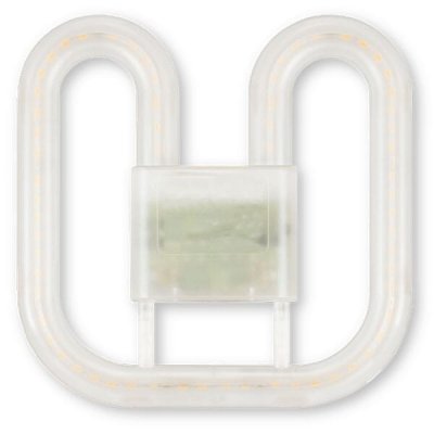 14W Square LED 2D Lamp - GR10q, 4000K