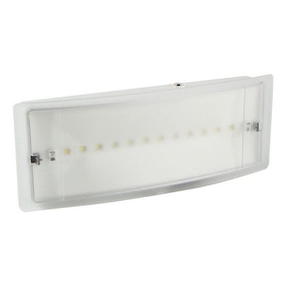 3W Spectrum LED Emergency Mini Bulkhead IP20 Maintained + Non Maintained Includes set of 4 New Legends