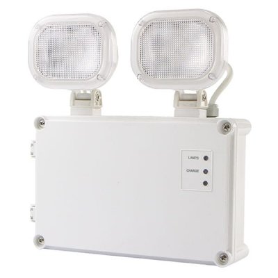 12W Spectrum LED Emergency Twin Spot IP65 Self Test Non Maintained