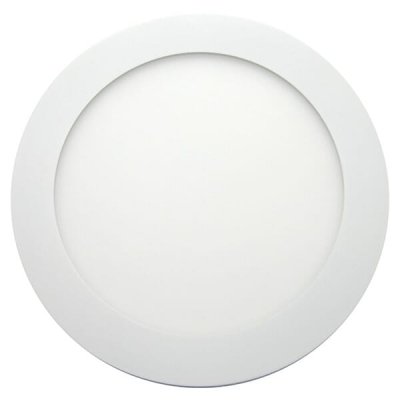 15W Arial Round LED Panel - 190mm, Dali Dim, 4000K