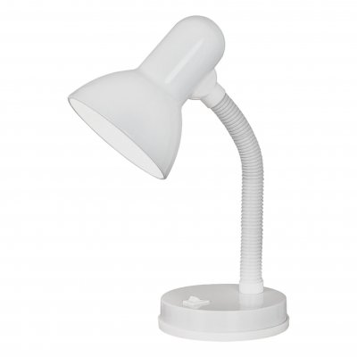 Table Light Plastic, Steel White - BASIC