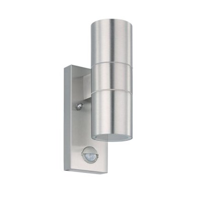 Wall Light Stainless Steel Stainless Steel / Glass Clear - RIGA 5