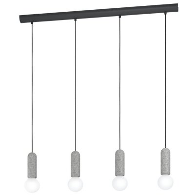 Pendant Light Steel Anthracite / Terrazzo Grey - GIACONECCHIA