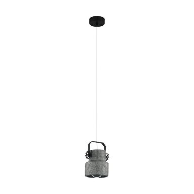 Pendant Light Steel Black / Steel Zinc-plated - HILCOTT