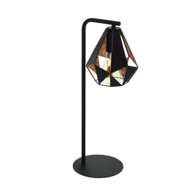 Table Light Steel Black, Copper Color-antique - CARLTON 4