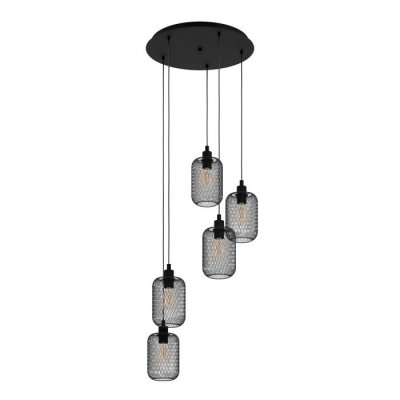 Pendant Light Steel Black - WRINGTON