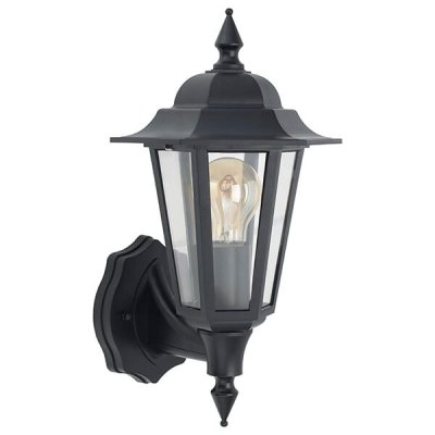 Retro Lantern Black (lamp not included)