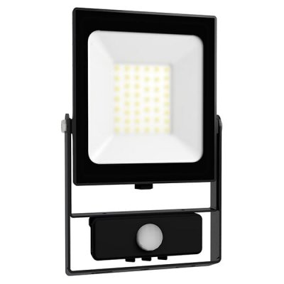 30W Skyline Vista LED PIR Floodlight - 2700K