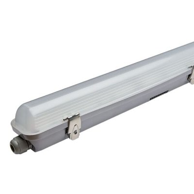 52W Dura Supreme LED Anti Corrosive Batten - 5000K, Double Emergency with Microwave Sensor, 1500mm (5ft)