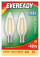 Eveready LED Filament Candle B15 (SBC) 470lm 4W 2,700K (Warm White), Box Of 2