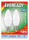 Eveready LED Candle E14 (SES) 470lm 4.9W 6,500K (Daylight), Box Of 2