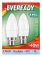 Eveready LED Candle B22 (BC) 470lm 4.9W 6,500K (Daylight), Box Of 2