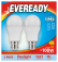 Eveready LED GLS B22 (BC) 1,521lm 13.8W 6,500K (Daylight), Box Of 2