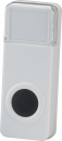 IP55 wireless bell push - white