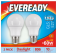 Eveready LED GLS E27 (ES) 806lm 8.8W 6,500K (Daylight), Box Of 2