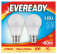 Eveready LED GLS B22 (BC) 806lm 8.8W 3,000K (Warm White), Box Of 2