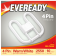 Eveready Energy Saving 2D Lamp 38W 4Pin 3,500K (Warm White), Box Of 1