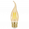 LumiLife LED Filament Flame Tip E27 (ES) 330lm 3.7W 2,200K (Warm White) Dimmable, Box Of 1