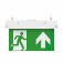 Doxa Self-Test Exit Sign With Multiple Mounting Positions, Up Legend