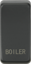 Switch cover "marked BOILER" - anthracite