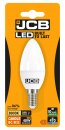 JCB LED Candle E14 (SES) 470lm 4.9W 3,000K (Warm White), Blister Of 1