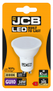 JCB LED GU10 345lm 4.9W 3,000K (Warm White), Blister Of 1