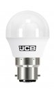 JCB LED Golf B22 (BC) 470lm 4.9W 3,000K (Warm White), Blister Of 1