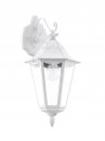 Wall Light Cast Aluminium White / Glass Clear - NAVEDO