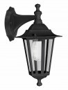 Wall Light Cast Aluminium Black / Glass Clear - LATERNA 4